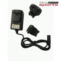 Battery charger with US/EU/UK prongs
